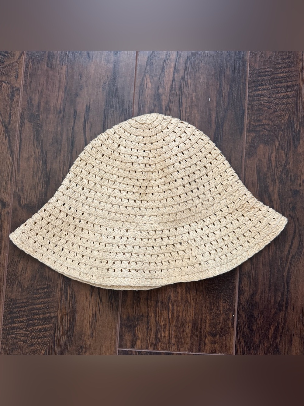 Old Navy S/M Straw Bucket Hat